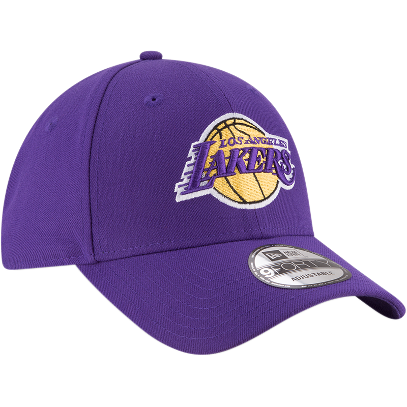 LA Lakers Essential Outline 9Forty Black/White Adjustable - New Era cap