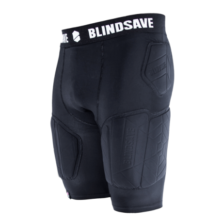 basketball shorts with full protection padding
